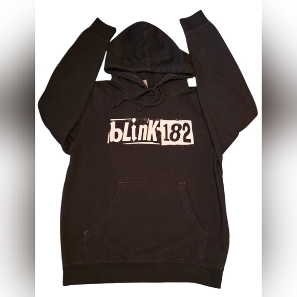 EC Blink 182 Black Pullover Hoodie By Independent Trading Co. - Picture 6 of 11